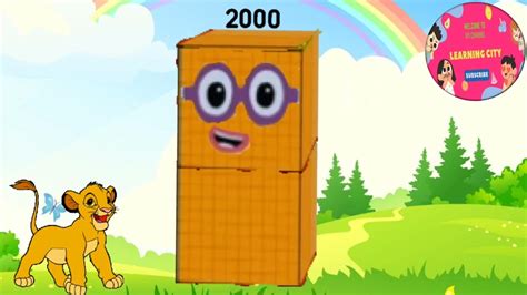 Numberblocks Comparison 1 To 10 15 Vs 1000 10000 15000 Numberblocks Standing Tall Youtube