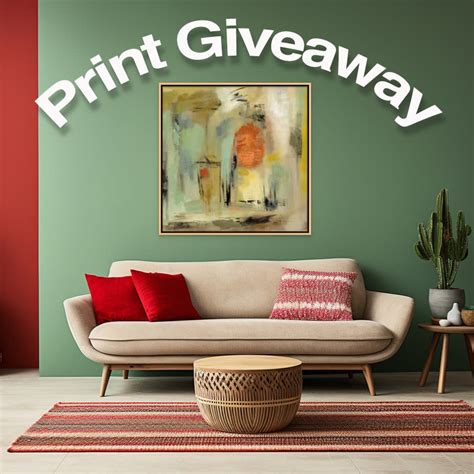 🌟 Win a 30" x 30" Framed Canvas Print! 🌟Value $294