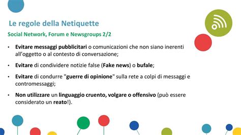 Netiquette Il Galateo Di Internet Ppt Scaricare