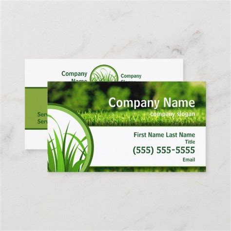 Lawn Mowing Business Cards – Card Bee