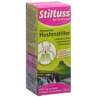 Stiltuss Pflanzlicher Hustenstiller Sirup Vitaland Ch