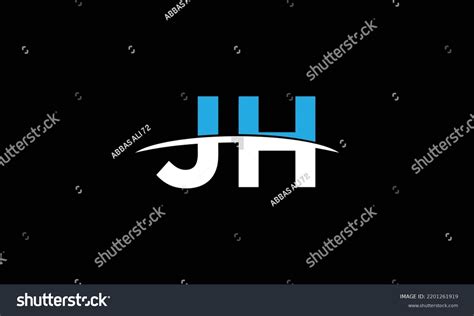 Letter JH Logo, creative jh logo icon vector - Royalty Free Stock ...
