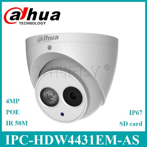 Dahua Original Ipc Hdw Em As Mp Ir Eyeball Network Camera Sd Card