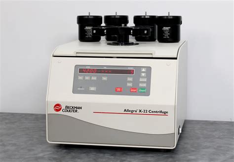 Beckman Coulter Allegra X 22 Benchtop Centrifuge 392184 With Sx4250