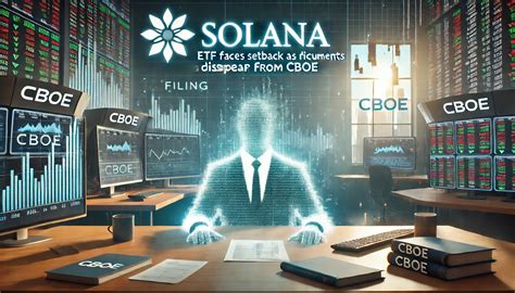 Solana Etf Faces Setback As Filing Documents Disappear From Cboe Guest