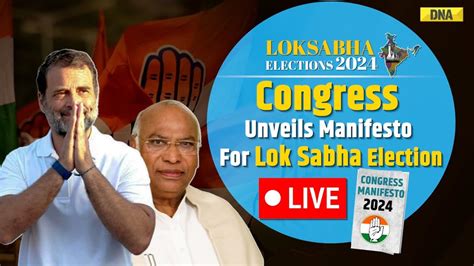 Congress Manifesto Live Rahul Kharge Promise To Increase Reservation