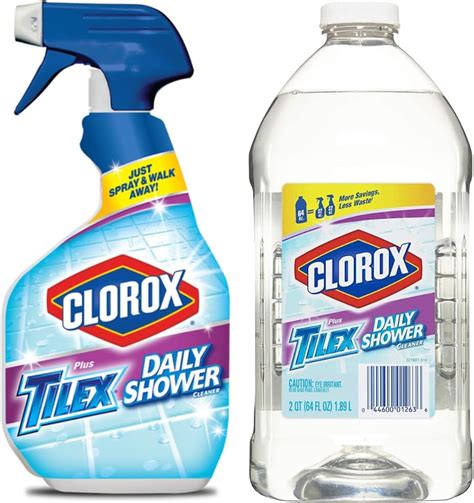 Amazon Clorox The Company Tilex Daily Shower Cleaner Spray Bleach