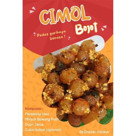 Jual Cimol Bojot Cimol Bojot Instan Aci Cilok Baso Baso Aci