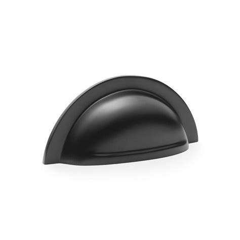 alexander wilks bardom ridged cabinet cup pull black workbench