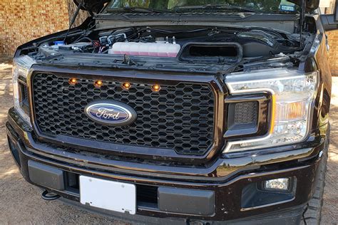 18 20 F150 Stx And Lariat Special Edition Grille Caw Raptor Style Led Amber Grille Lights 2018stxse