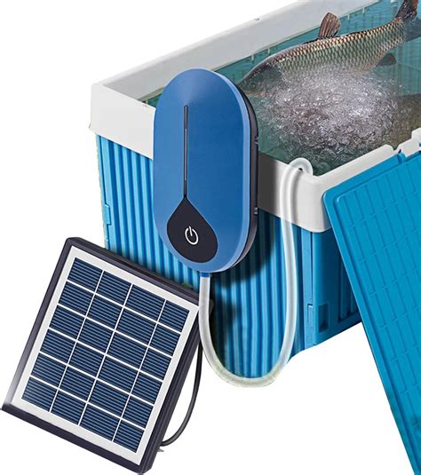 Solar Wasserpumpen Set Aquarium Teich Sauerstoffpumpe Hochleistungs