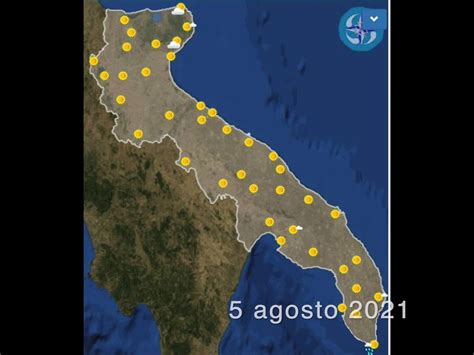 Meteo Puglia Torna L Ondata Di Caldo Previsioni Del Tempo Per Foggia