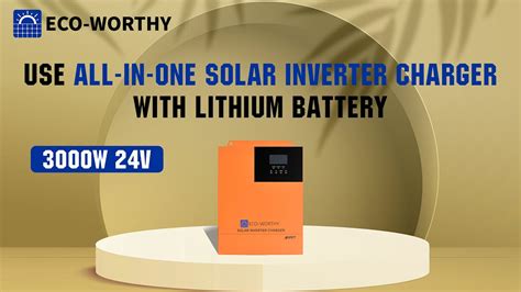 How To Charge Eco Worthy Battery With Inverter Charger YouTube