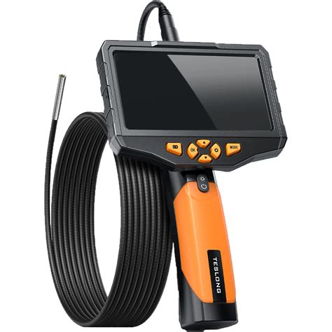 Teslong NTS300 Dual-Lens Inspection Camera with 5" TSNTS300D8DL3