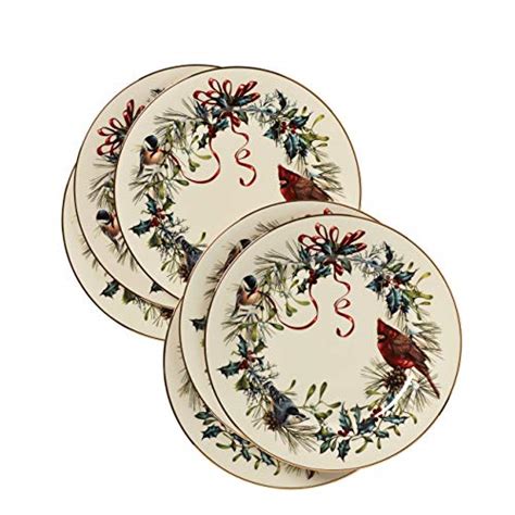 Lenox Winter Greetings Piece Dinner Plate Set Pricepulse