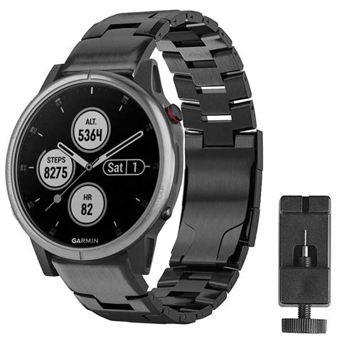 Armband Titan Garmin Fenix S Svart Elgiganten