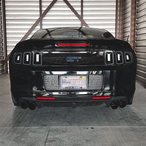 Euro Tail Lights Installed R Mustang