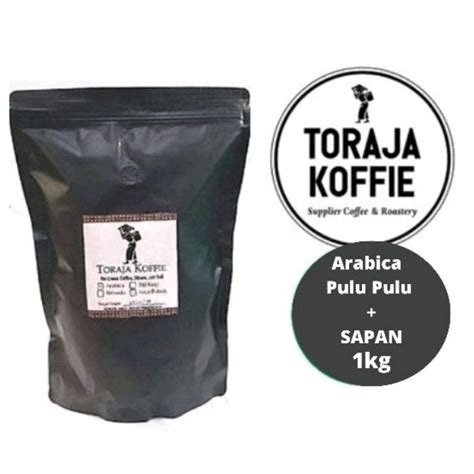 Jual Kopi Arabica Toraja Sapan Blend Arabica Pulu Pulu Biji Kopi