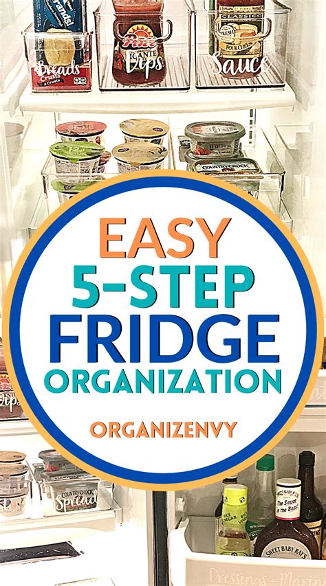 Fantastic Fridge Organize A Side By Side Refrigerator In 5 Steps