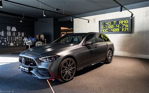 Premiera Nowy Mercedes Amg C T Matic Kombi W Amg Brand Center