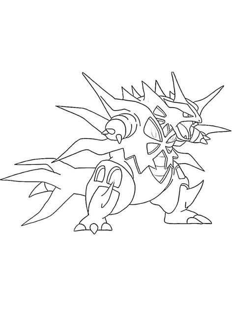 Tyranitar Pokemon Coloring Pages