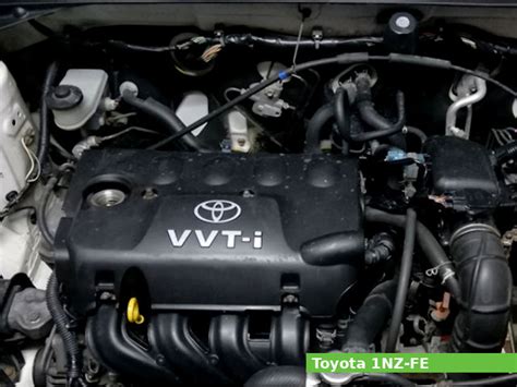 Toyota 1nz Fe Especificaciones Del Motor Y Datos De Servicio