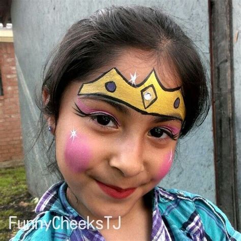 Princess Crown Face Painting Face Painting Easy Easy Face Painting