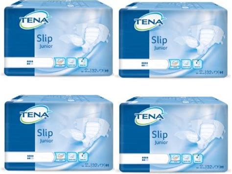 TENA Slip Junior Karton Van 128 Kleefluiers Bol