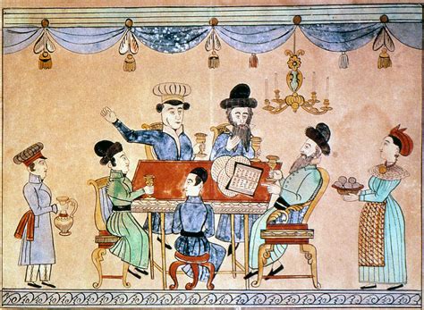 Art Passover Seder Painting By Granger Pixels