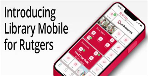 Introducing: Library Mobile for Rutgers | Rutgers University Libraries