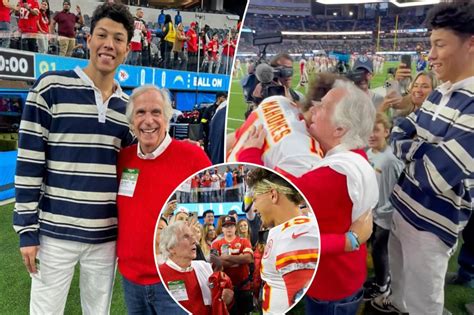 Patrick Mahomes' brother, Jackson, shares sweet Henry Winkler exchange