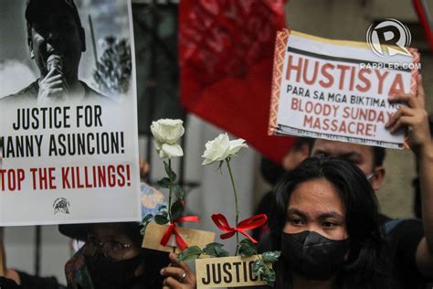 Rappler On Twitter Advocacy Groups Protest In Front Of The Department