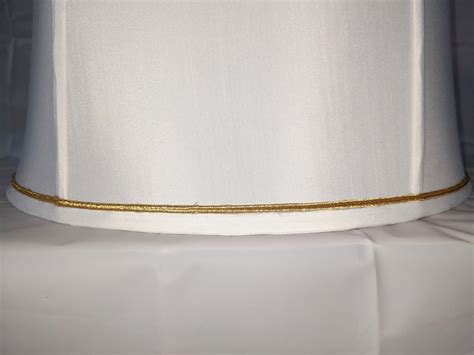 Drum Lamp Shade Wsmall Gold Trim Lamp Shade Pro