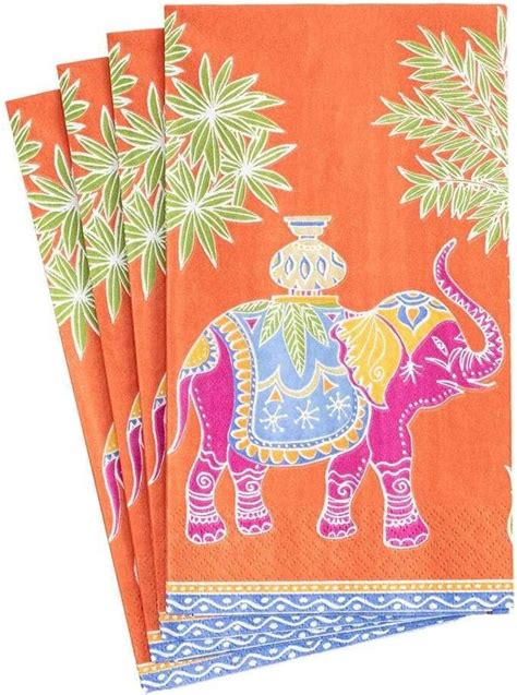 Amazon Caspari Entertaining Pack Le Jardin De Mysore Guest