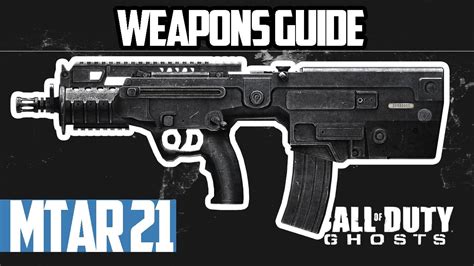 Call Of Duty Ghosts Weapon Review MTAR X Assault Rifle Ep 3