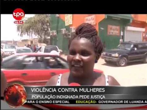 Jornal Nacional Angola Duas Mulheres são espancadas Acusadas de Roubo