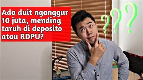 Perbedaan Deposito Dan Reksa Dana Pasar Uang Mana Yang Lebih Baik