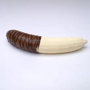 Chocolate Banana Handmade Custom Silicone Dildo By Etsy Canada