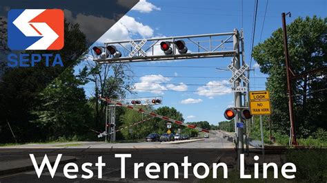 4k Remastered All Railroad Crossings Of The West Trenton Line