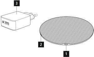 Hama Wireless Charger FC15 Metal Instructions