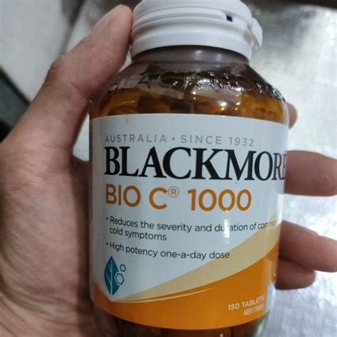 Jual Blackmore Bio C 1000 150 Tablet Shopee Indonesia