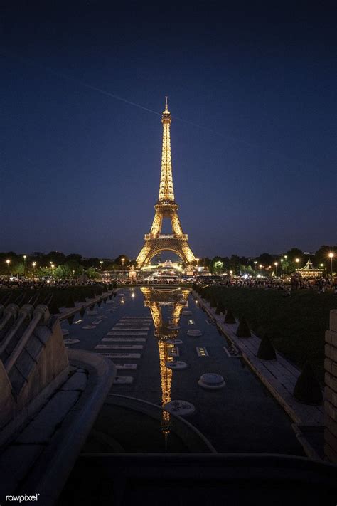 The Eiffel Tower At Champ De Mars In Paris France Free Image By