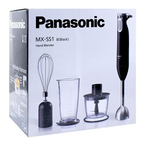 Panasonic Hand Blender MX SS1 Black TV Home Appliances Kitchen