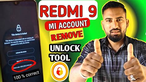 Redmi 9 Mi Account Remove Unlock Tool Redmi 9 Mi