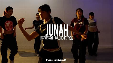 Justine Skye Collide Ft Tyga Sped Up Remix JUNAH Choreography