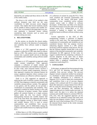 Detecting Commonality And Variability In Use Case Diagram Variants Pdf