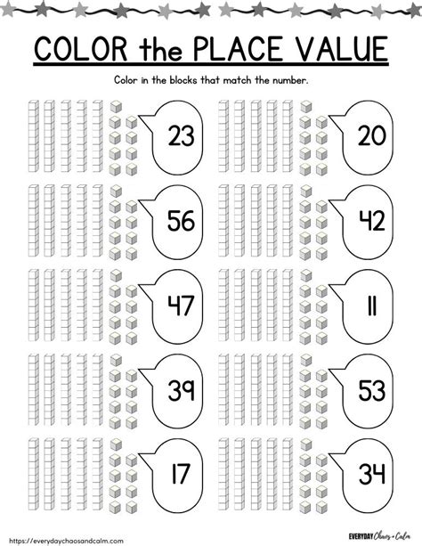 Free Printable Place Value Worksheets Worksheets Library