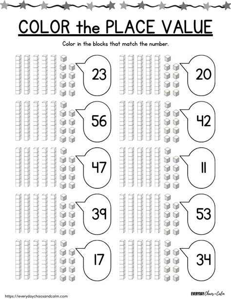 Free Printable Place Value Worksheets