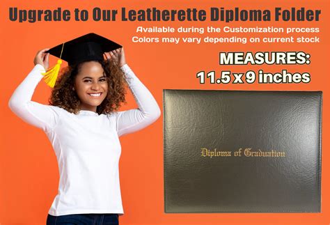 High School Diploma – 4 Piece Set – Custom printed for your School