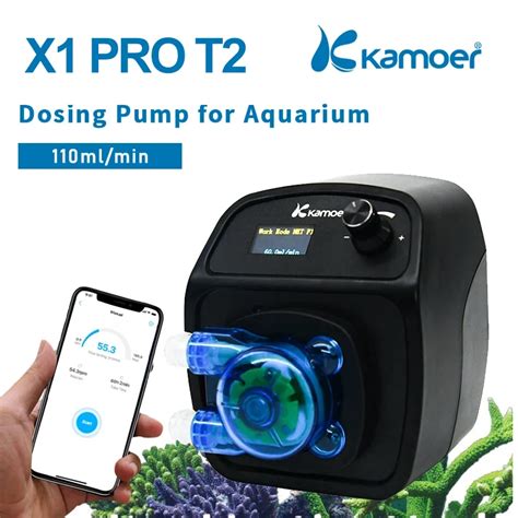 Kamoer X Pro T Wifi Dosing Pump With Kpas Peristaltic Pump For